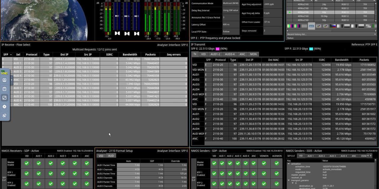 PHABRIX adds noVNC, 4x 2110 audio flow and new group audio mode analysis support to Qx/QxL rasterizers plus EUHD formats to the QxL