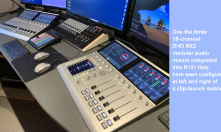 DHD RX2 and TX Mixers Go On-Air and Online at R101 Italy