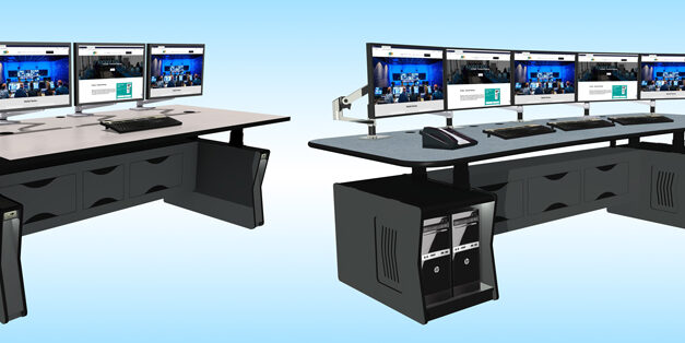 Custom Consoles Announces MDesk-Technical HA Height-Adjustable Workstation