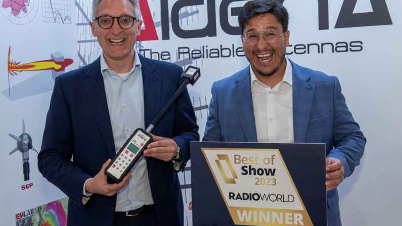 ABM meter wins RadioWorld “2023 BEST of SHOW AWARD”