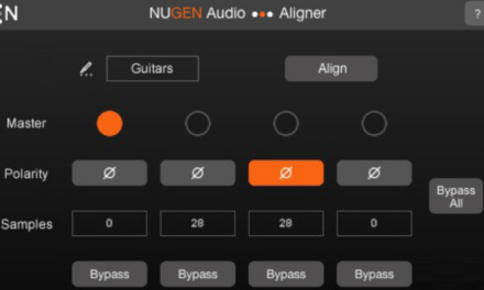 NUGEN AUDIO RELEASES ALIGNER PLUG-IN