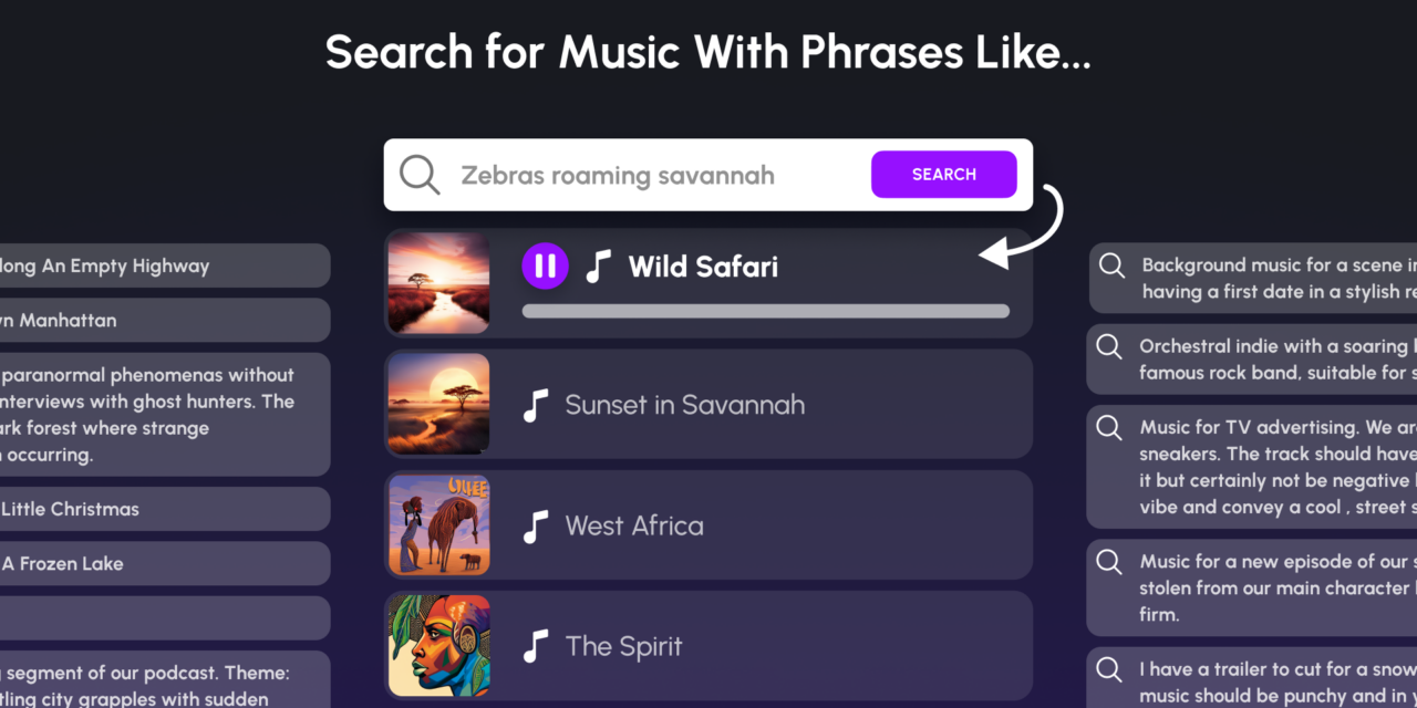 AIMS API Launches Prompt Search – A Music Search Tool That Uses Natural Language