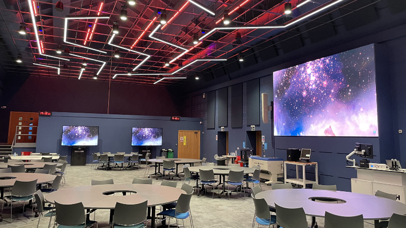 Q-SYS brings comprehensive control to dynamic learning space at the University of Hertfordshire