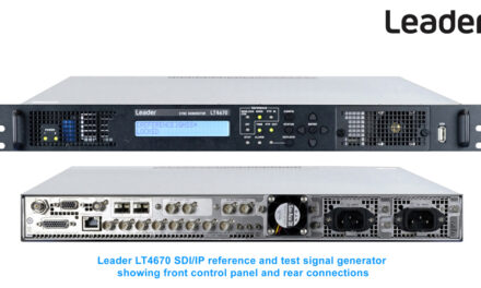 Leader to Demonstrate Latest-Generation SDI/IP Test & Measurement at SATIS 2023