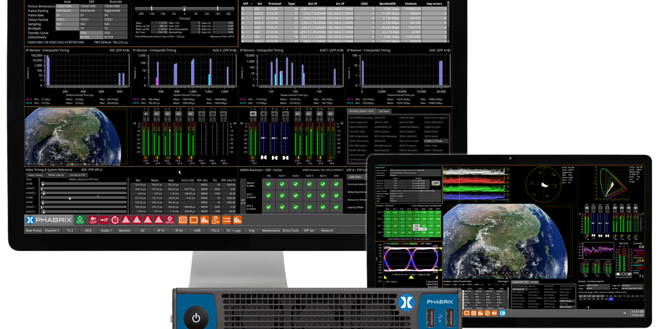 PHABRIX to show T&M range on Leader Electronics stand at BroadcastAsia 2024