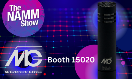 Microtech Gefell Extends Generation 4 Range at NAMM and announces new facility in New York
