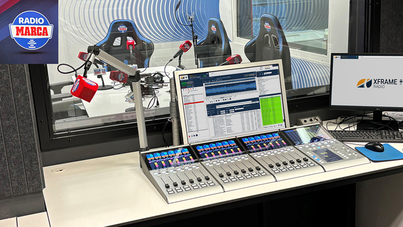 Radio Marca Chooses DHD RX2 and DX2 Mixers for New Studios in Madrid