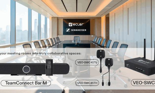 Ecler and Sennheiser new partnership invites you to a Superior Conferencing Experience